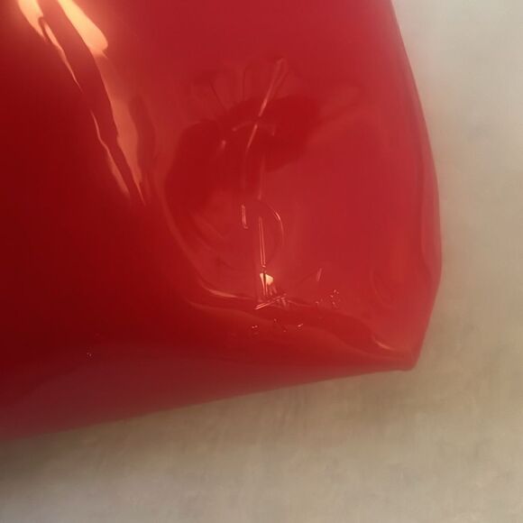 YSL Red Cosmetic Bag - New - Picture 3 of 9